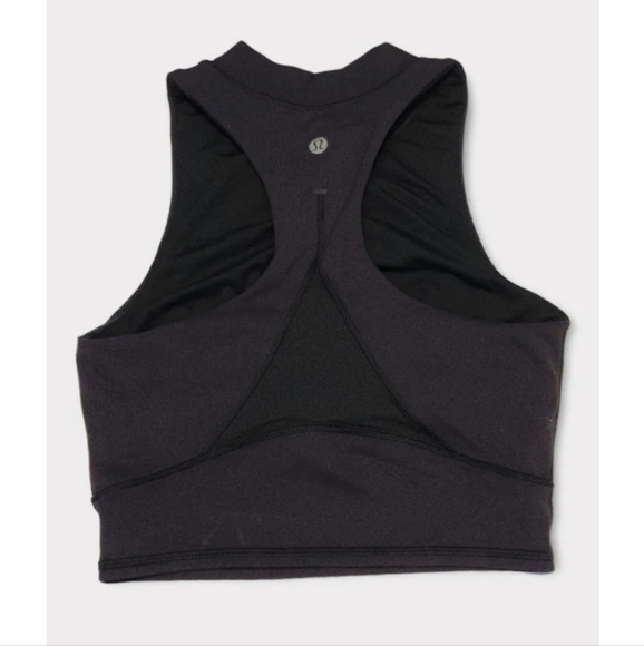 Size 4 - Lululemon Everlux and Mesh Cropped Tank - Picture 2 of 2